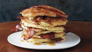 Pannkakor med bacon